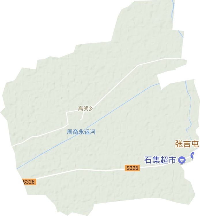 高朗鄉地形圖