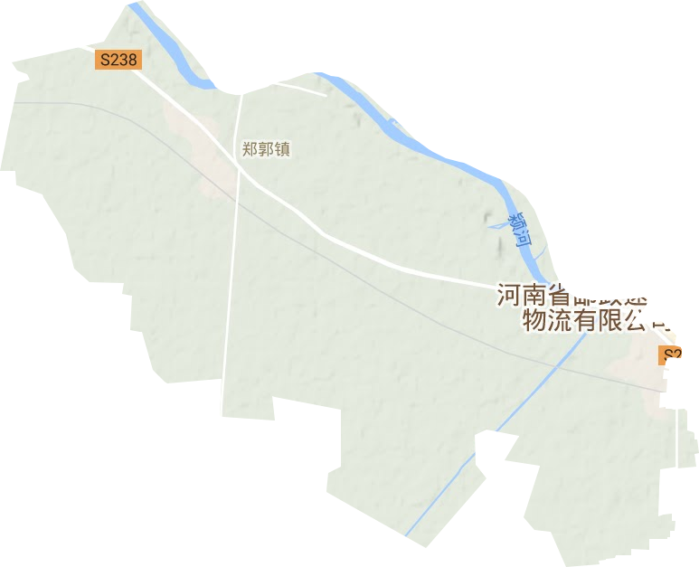 鄭郭鎮(zhèn)地形圖