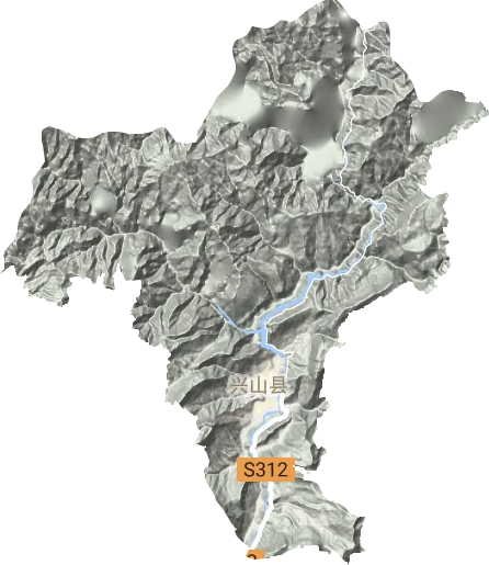 古夫鎮地形圖