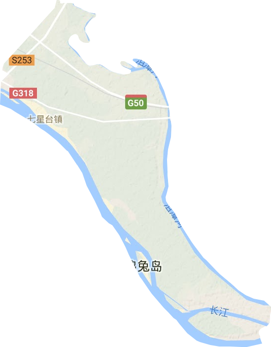 七星臺鎮地形圖