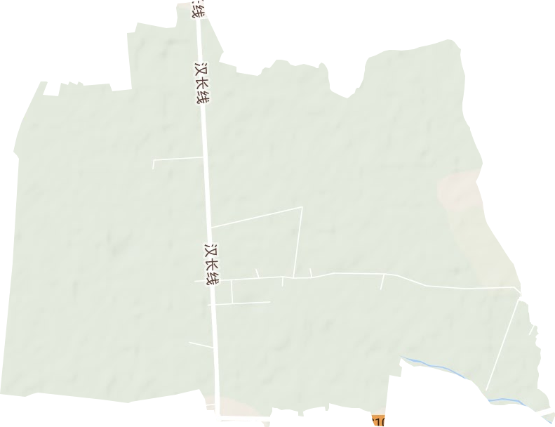 汈東街道地形圖