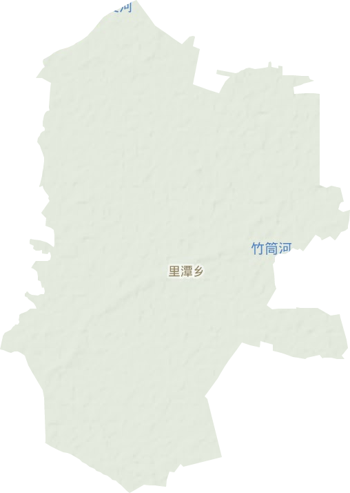 里潭鄉地形圖