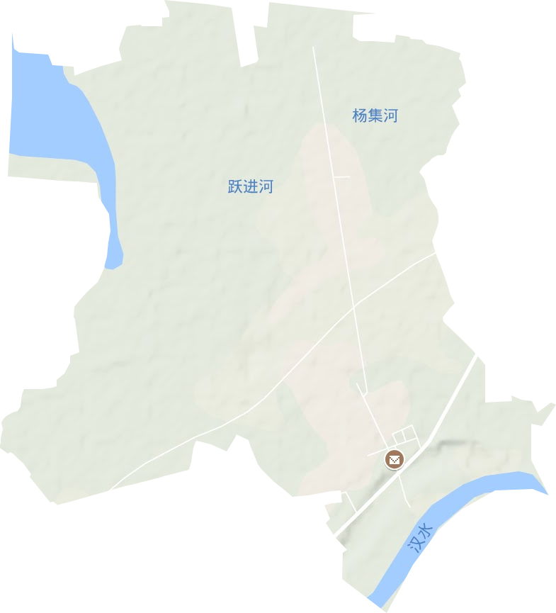 華嚴農(nóng)場地形圖