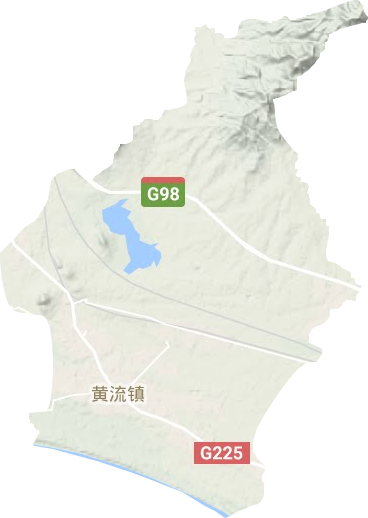 黃流鎮地形圖