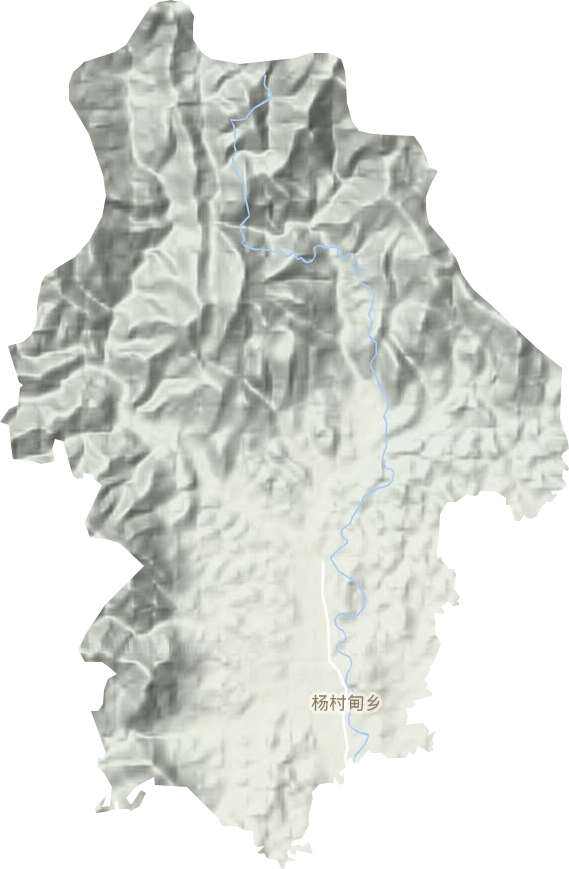 楊村甸鄉地形圖