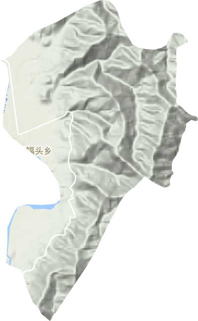 平福頭鄉地形圖