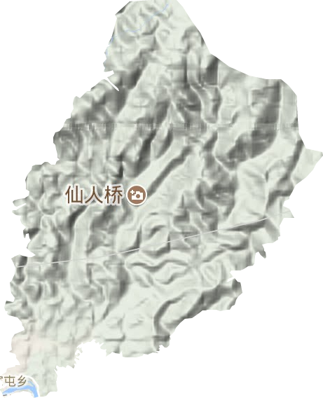 大灣羅鄉地形圖