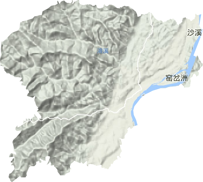 太平鄉地形圖