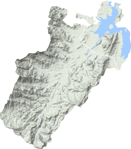 大沙鎮地形圖
