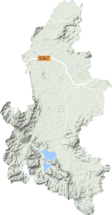 赤水鎮(zhèn)地形圖