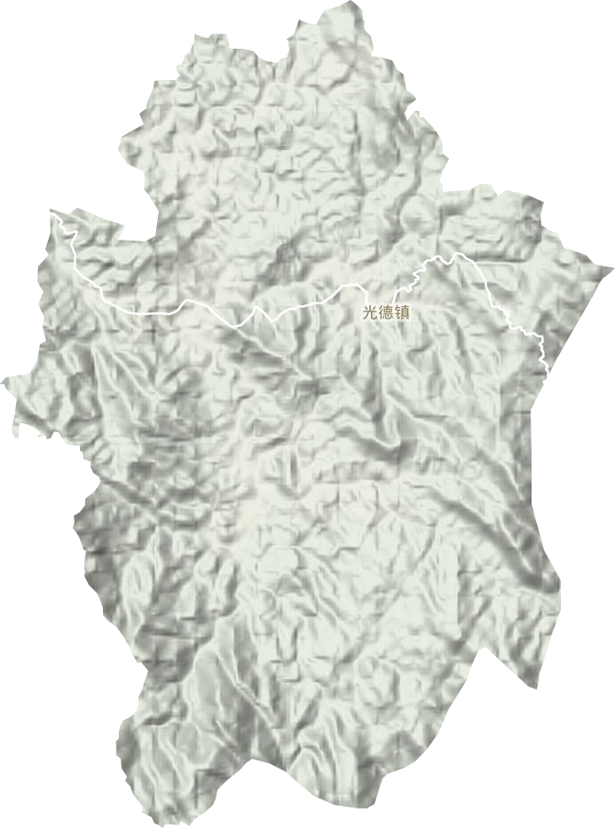 光德鎮地形圖