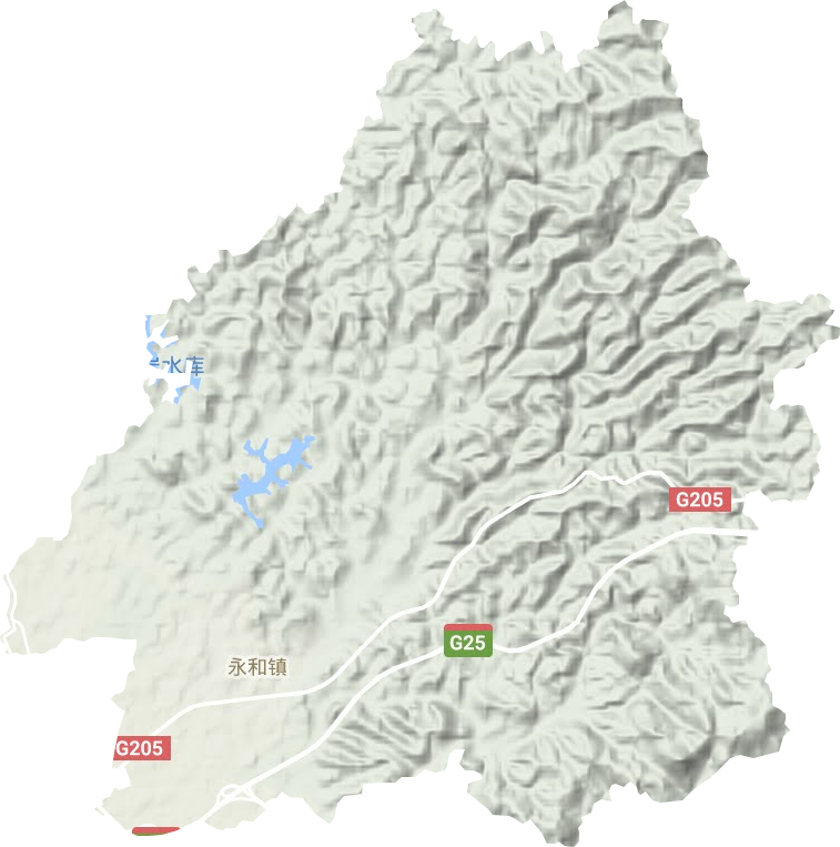 永和鎮地形圖