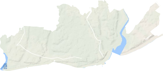 營盤鎮地形圖