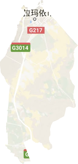 克拉瑪依區(qū)地形圖
