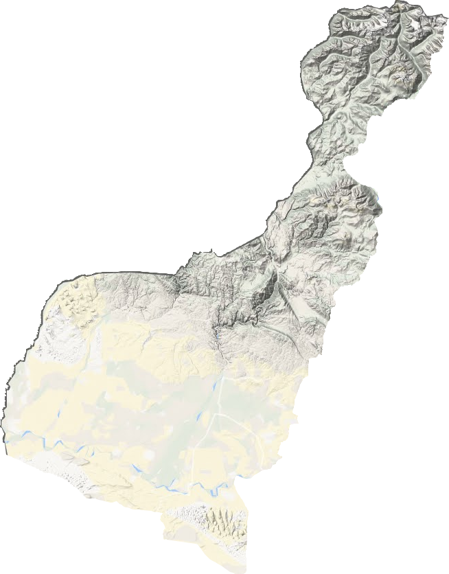 哈巴河縣地形圖