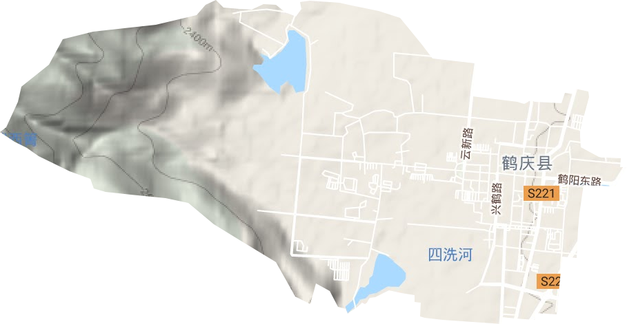 云鶴鎮地形圖
