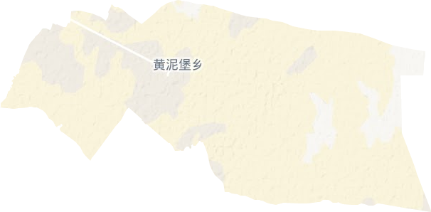 黃泥堡鄉地形圖