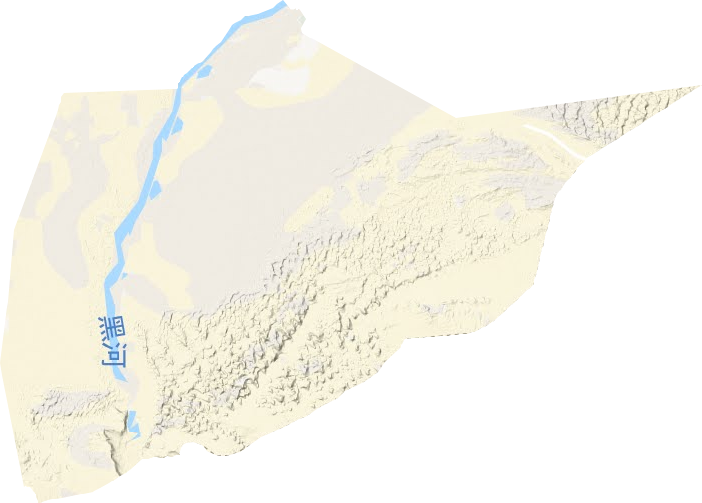 鼎新鎮地形圖