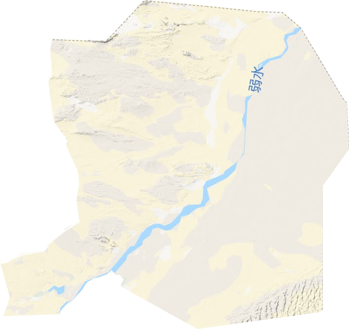 航天鎮地形圖