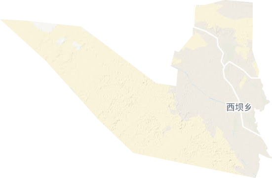 西壩鄉地形圖