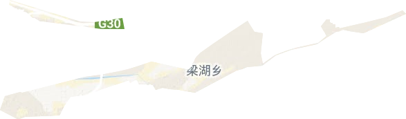 梁湖鄉地形圖