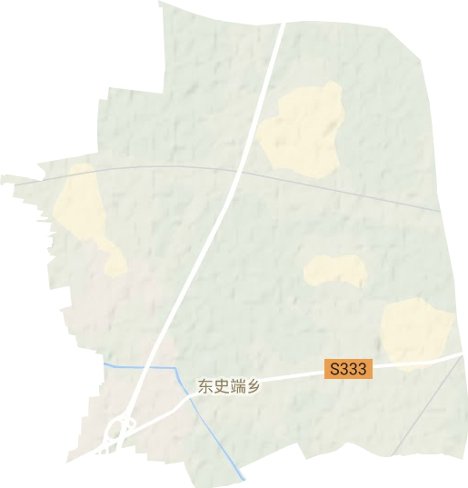 東史端鄉(xiāng)地形圖